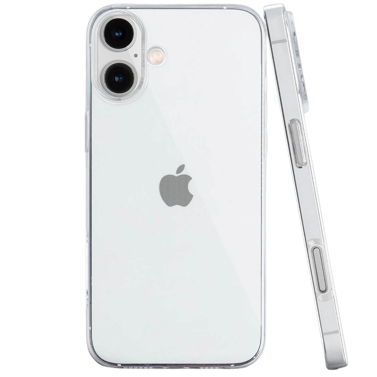 Силиконовый чехол Clear Case для iPhone 16 Plus