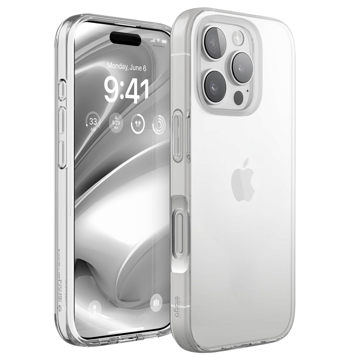 Силиконовый чехол Clear Case для iPhone 16 Pro