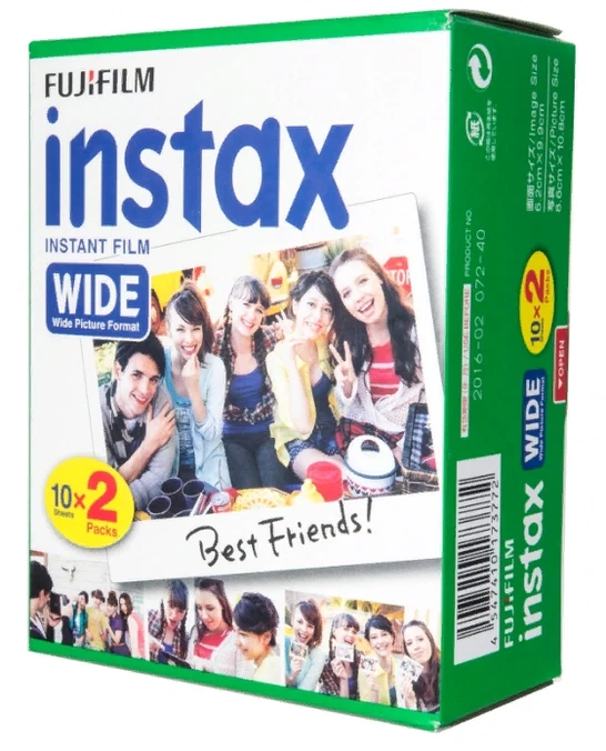Картриджи для фотоаппарата Fujifilm Instax Wide (20 шт.)