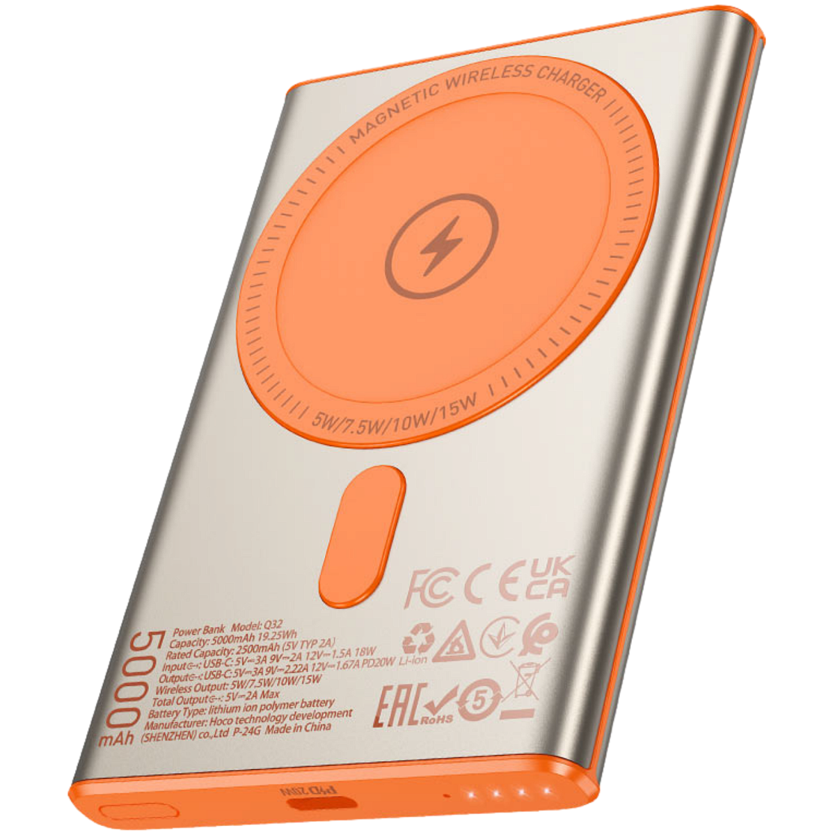 PowerBank Hoco Q32 5000mAh Magnetic
