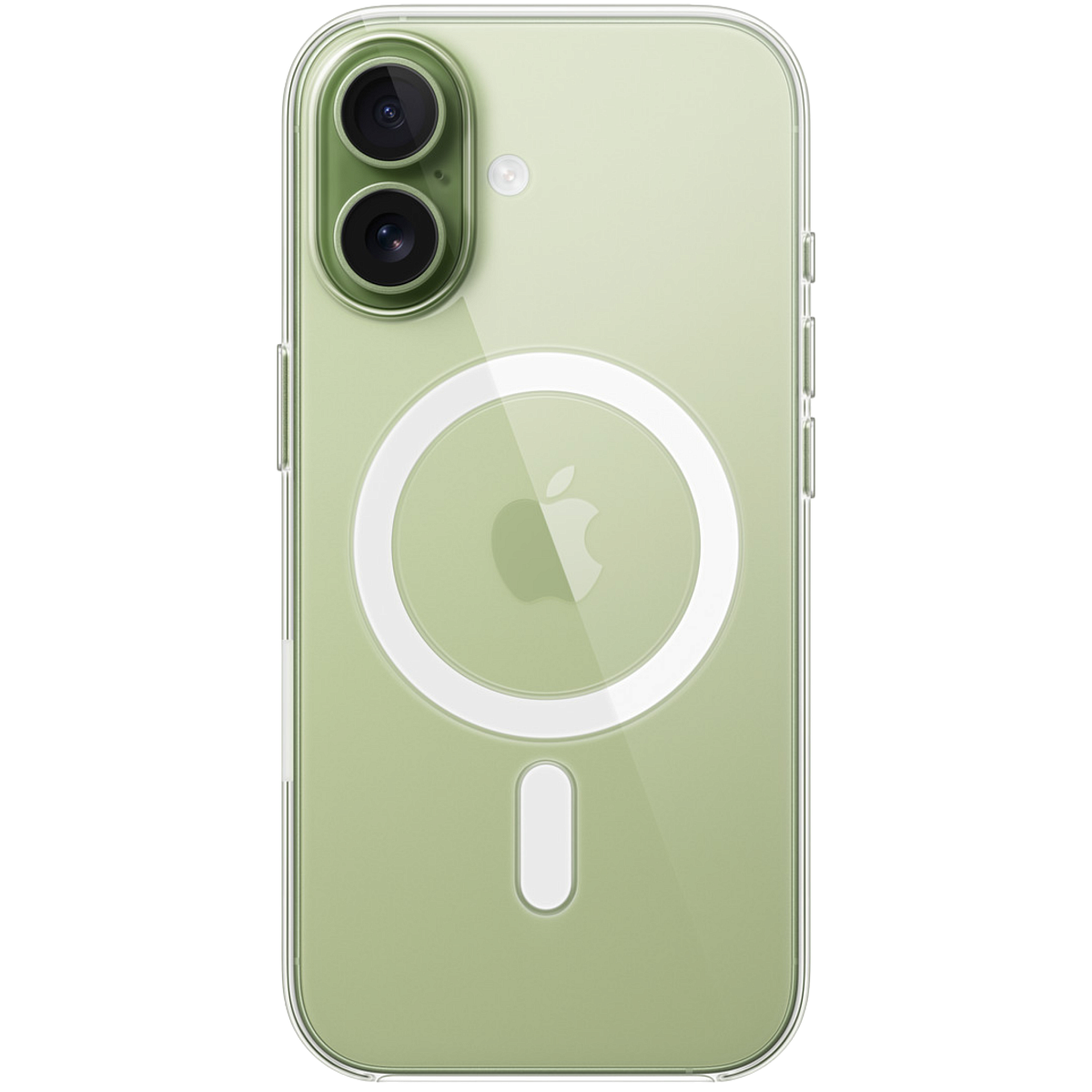 Силиконовый чехол Clear Case Magnetic для iPhone 17