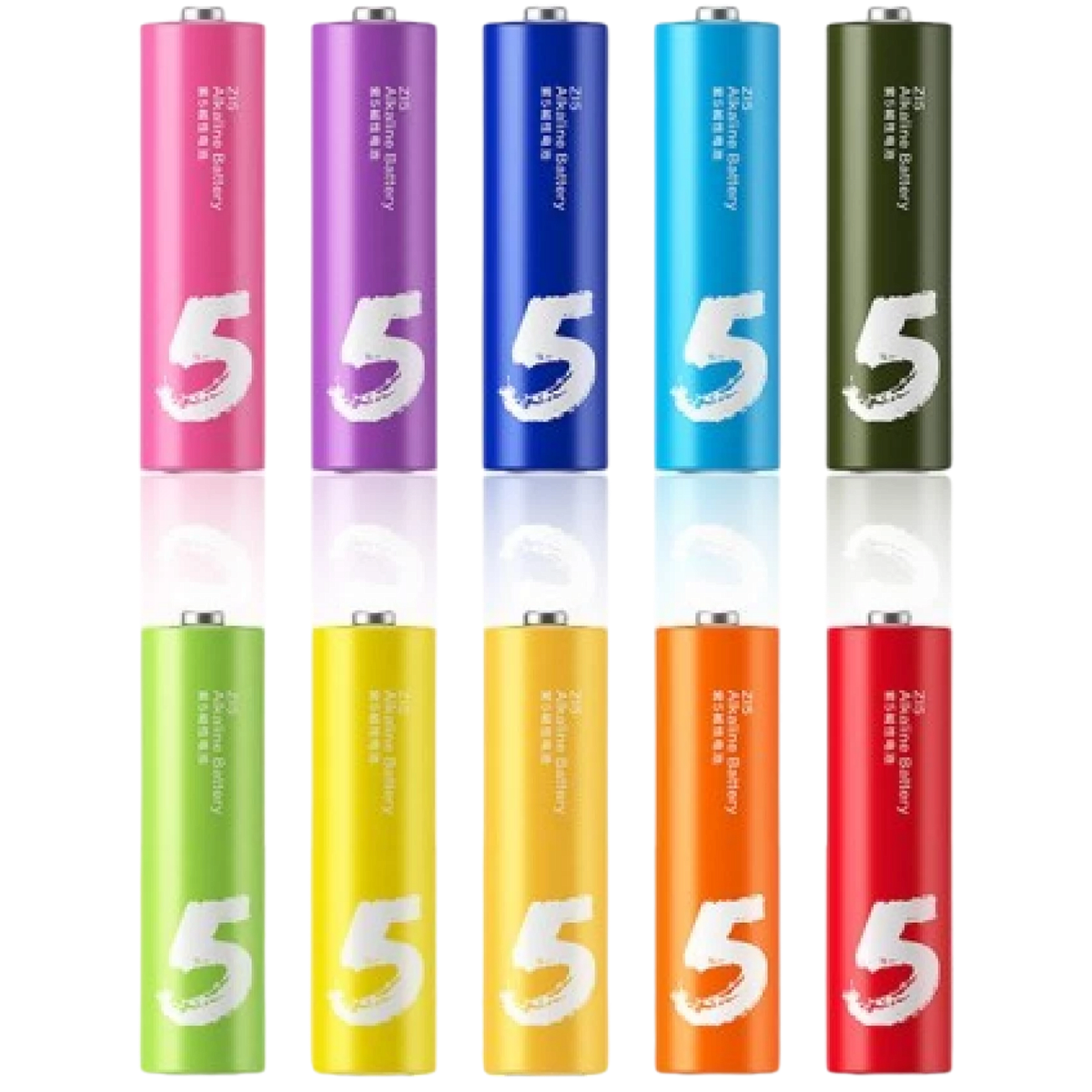 Батарейки Алкалиновые Xiaomi Mi Raibow 5 AA (10 шт)