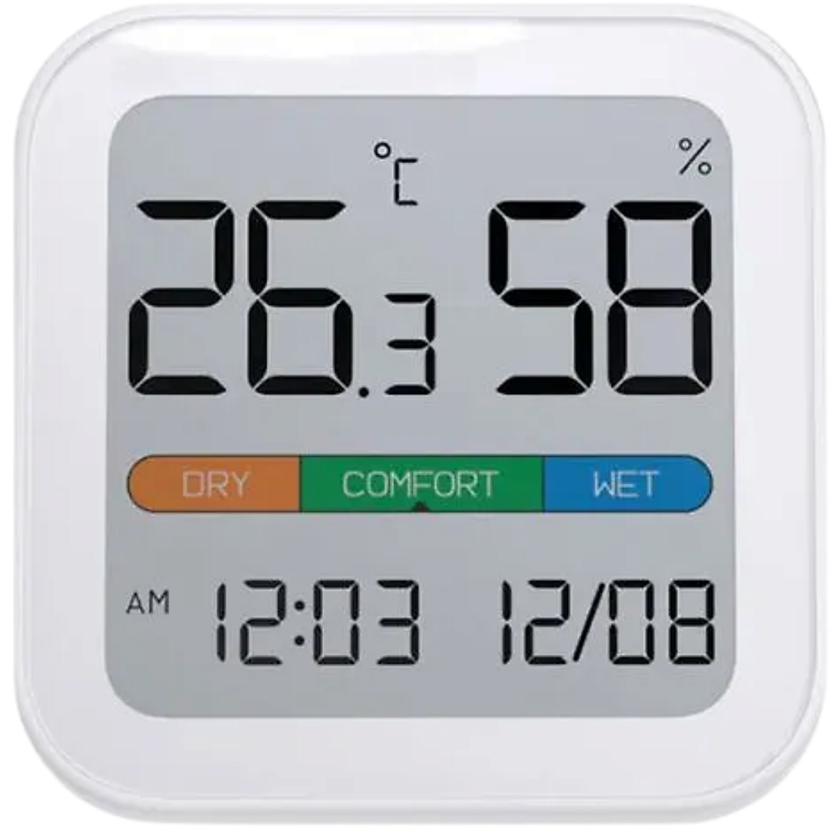 Метеостанция Xiaomi MIIIW Comfort Temperature And Humidity Clock S210 (MW22S06)