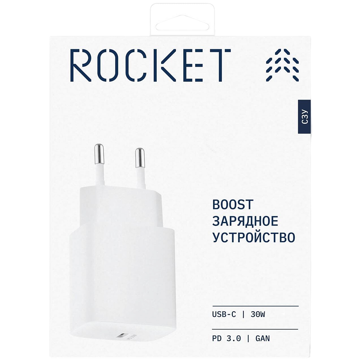 Сетевое зарядное устройство Rocket Boost Combo 30W Type-c